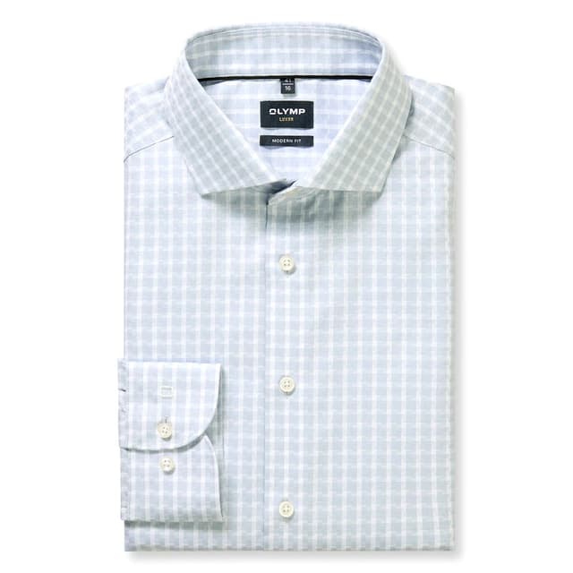 Мужская сорочка в клетку Olymp Luxor