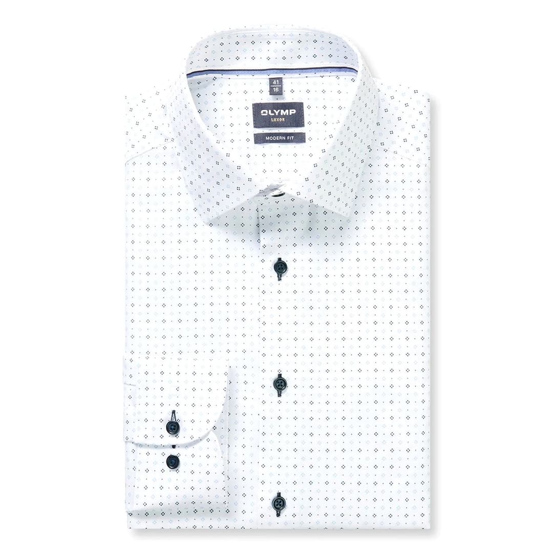 Мужская сорочка с принтом Olymp Luxor | Фото 1
