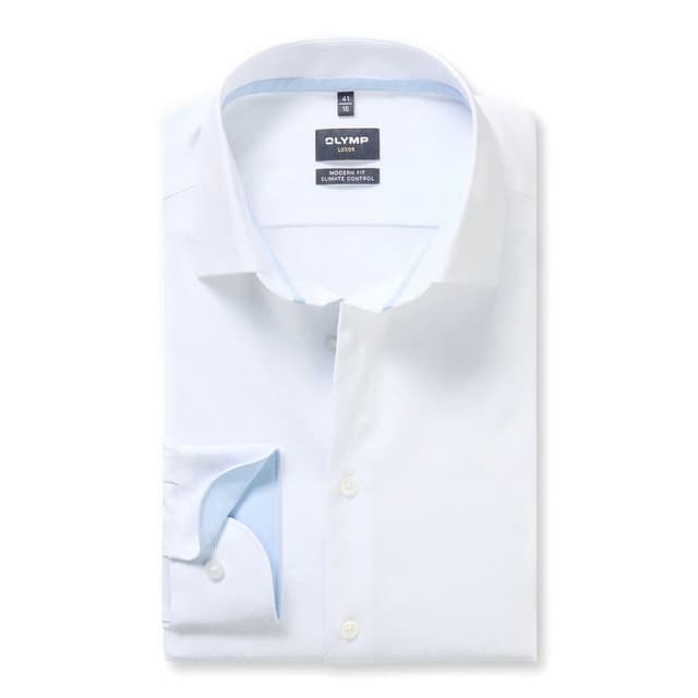 Мужская сорочка с фактурным узором Olymp 24/7