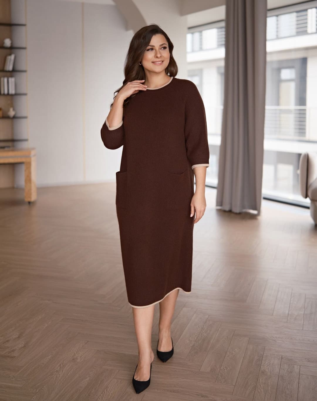 Платье из кашемира MIR CASHMERE | Фото 3