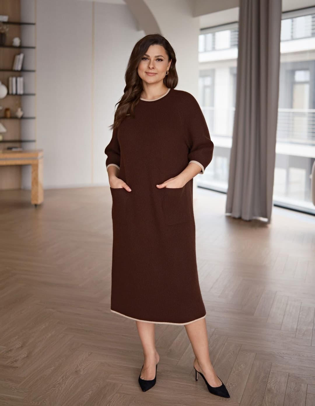 Платье из кашемира MIR CASHMERE | Фото 4