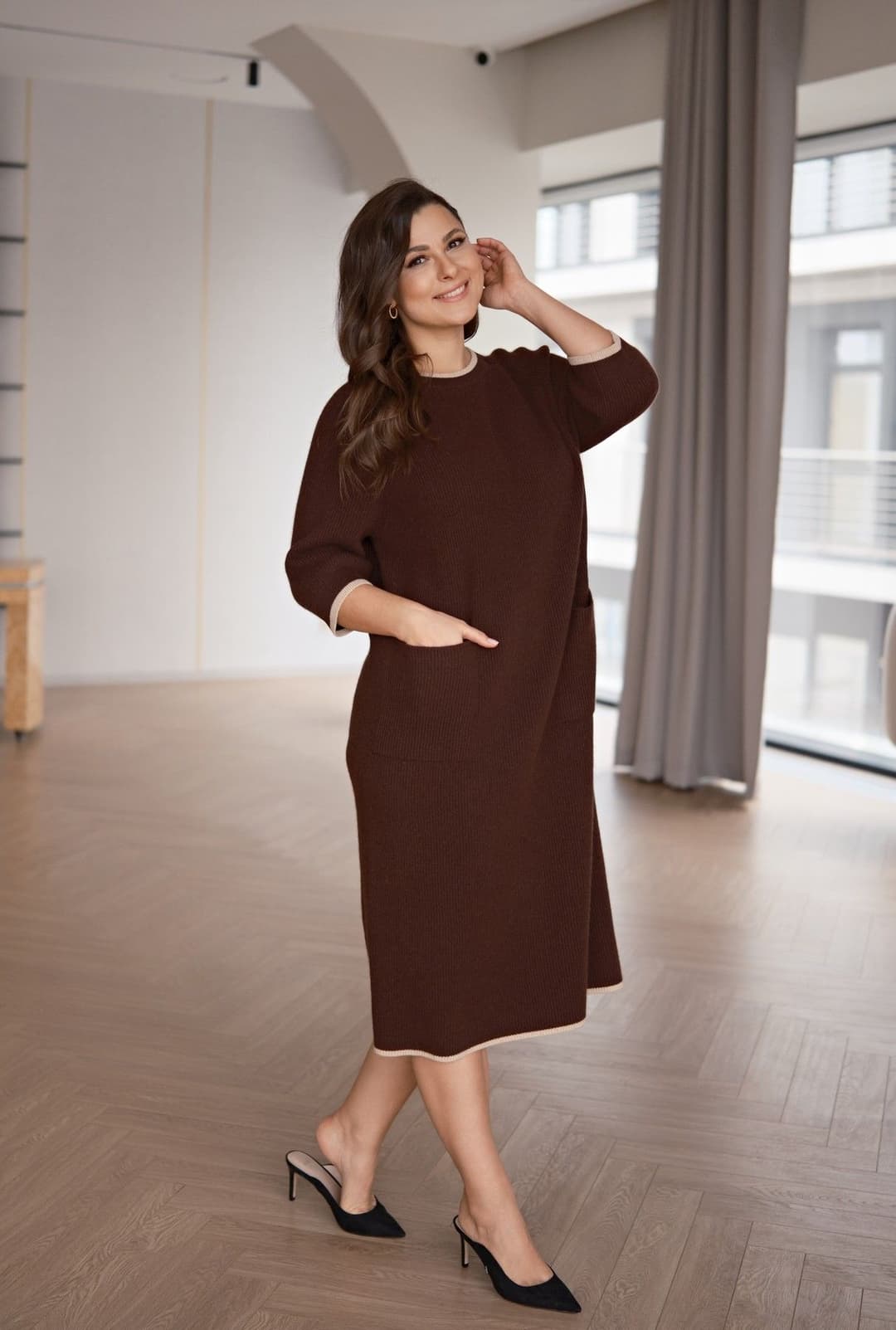 Платье из кашемира MIR CASHMERE | Фото 5