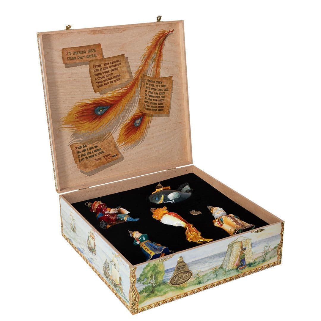 Набор ёлочных игрушек Конёк-горбунок Atlas Art | Фото 6