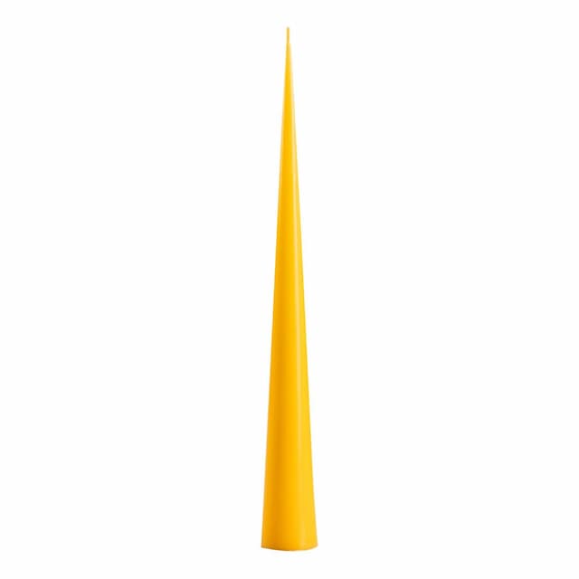 Свеча декоративная, Alde Candles, жёлтый, 25 см