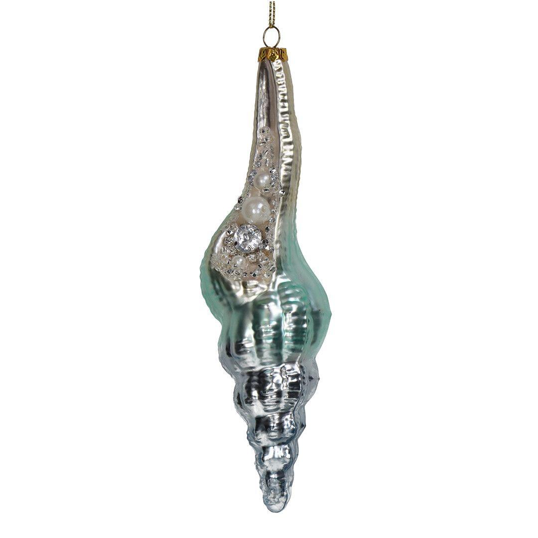 Ёлочная игрушка Ракушка, Kersten, 19 см | Фото 1