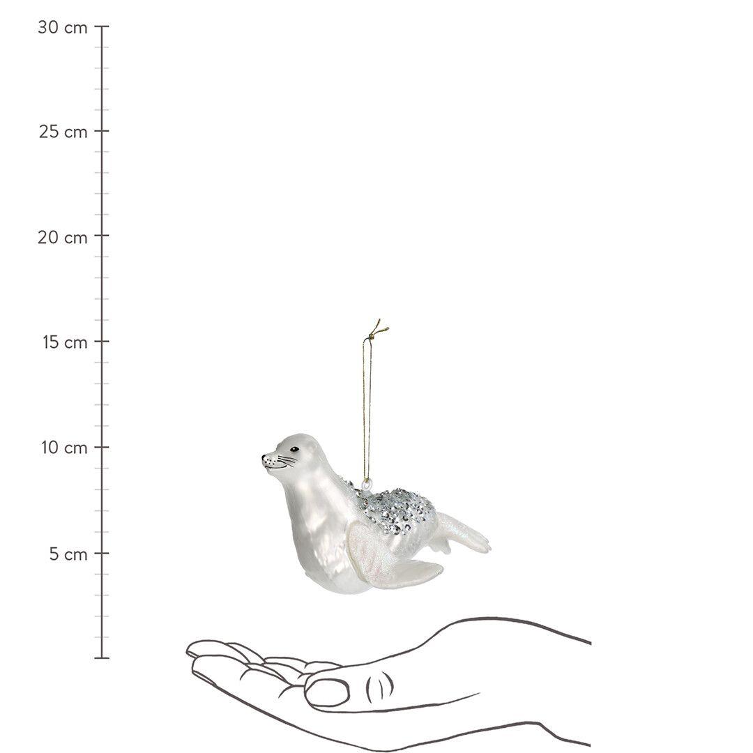 Ёлочная игрушка Морской лев, Kersten, 14.1 см | Фото 2