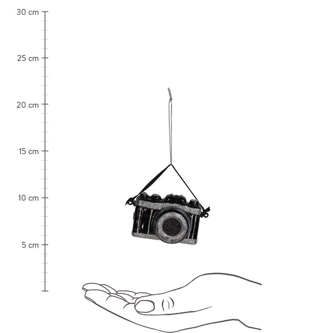 Ёлочная игрушка Фотоаппарат, Kersten, 8 см | Фото 2