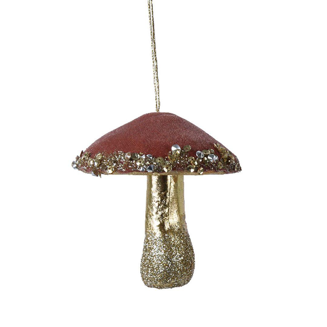 Ёлочная игрушка Гриб Kaemingk, 12см | Фото 1