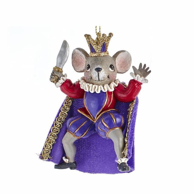 Ёлочная игрушка Мышиный король, Kurt S. Adler, 10 см