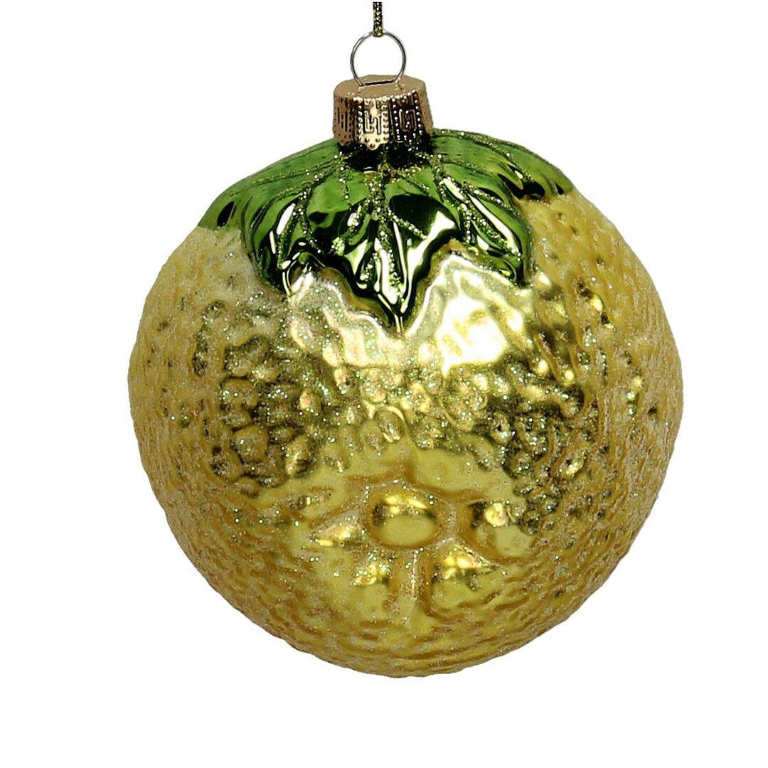 Ёлочная игрушка Лимон, Kersten, 9,8 см | Фото 4