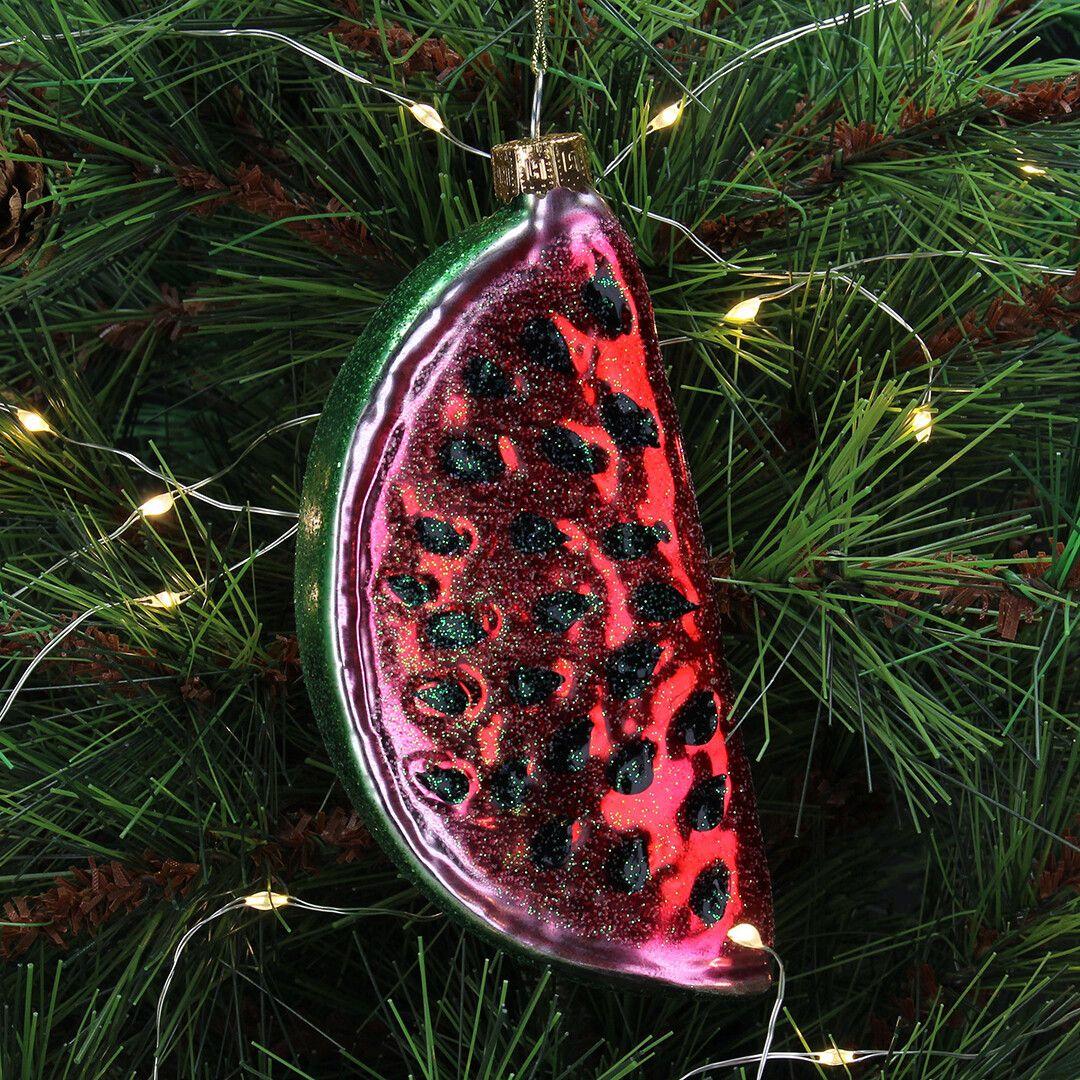 Ёлочная игрушка Арбуз, Kersten, 13,8 см | Фото 2