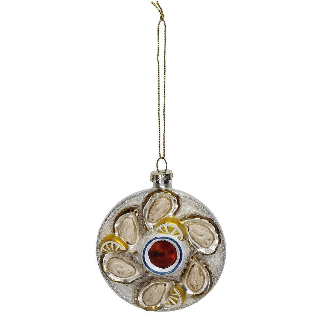 Ёлочная игрушка Устрица, Kersten, 10,2 см | Фото 3