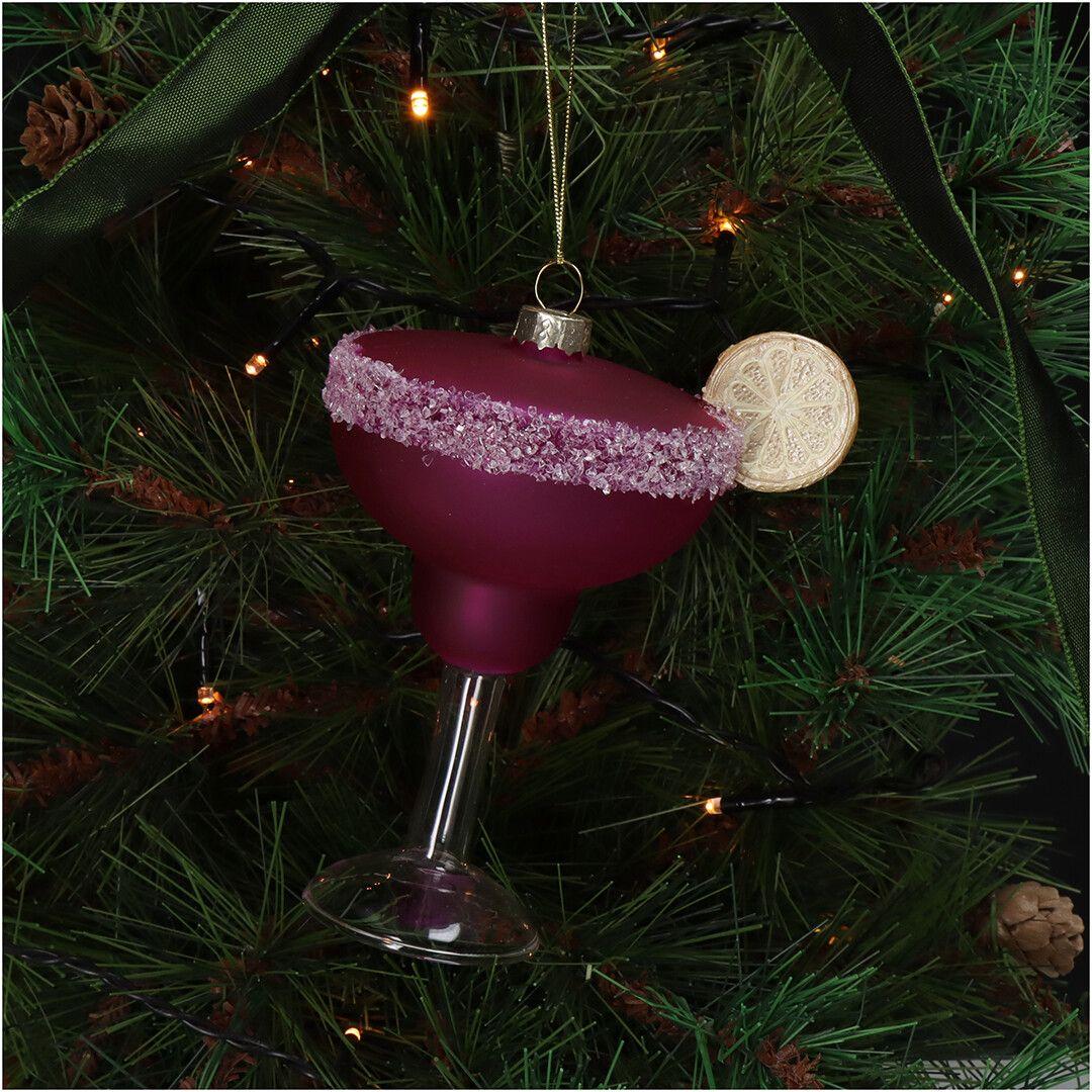 Ёлочная игрушка Коктейль, Kersten, 11,5 см | Фото 2
