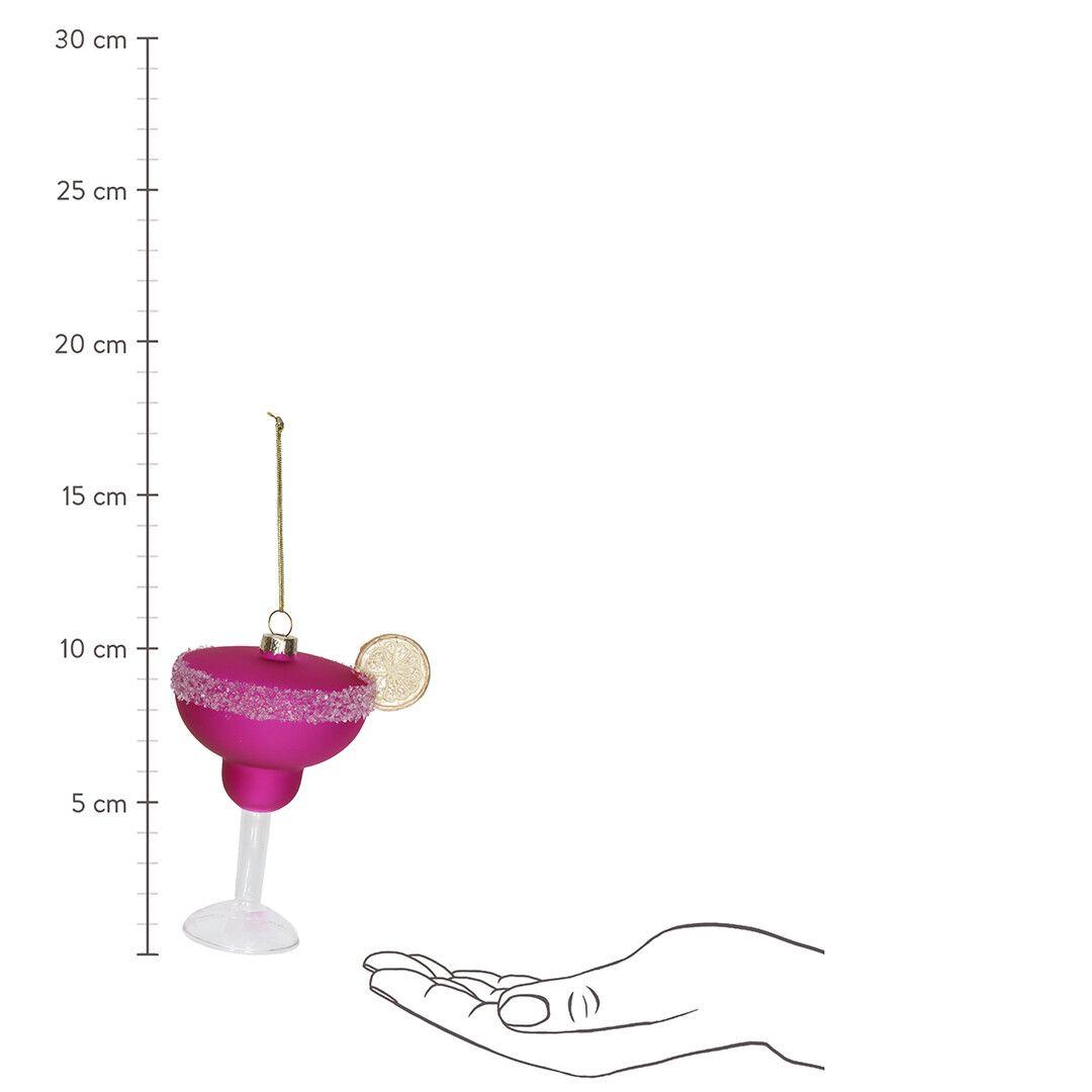 Ёлочная игрушка Коктейль, Kersten, 11,5 см | Фото 5