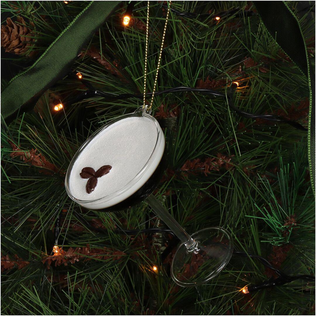 Ёлочная игрушка Мартини-экспрессо, Kersten, 8,9 см | Фото 2