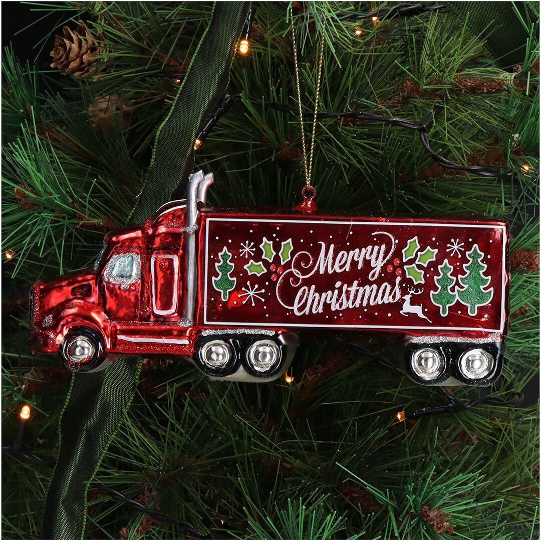 Ёлочная игрушка Грузовик, Kersten, 17,8 см | Фото 2