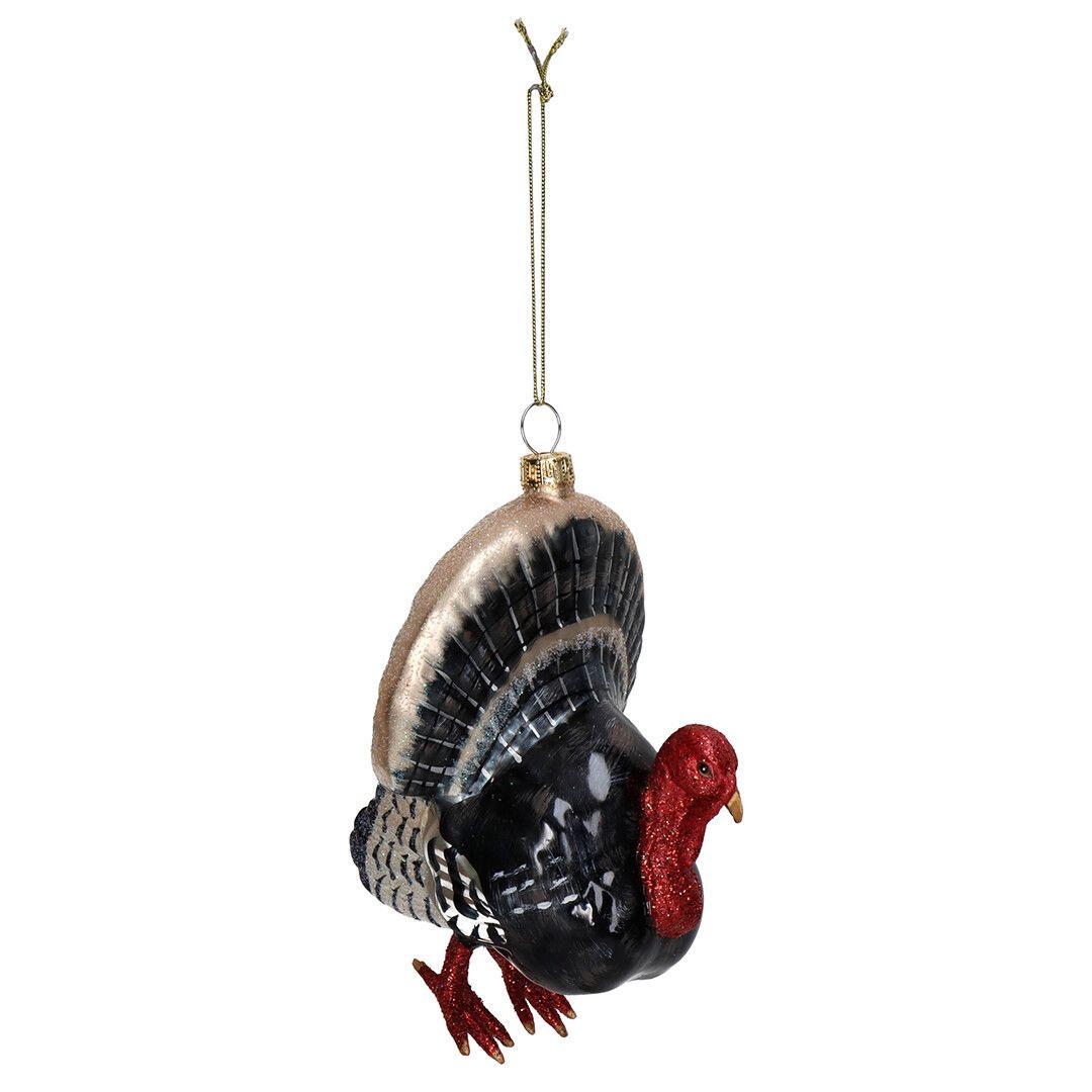 Ёлочная игрушка Индейка, Kersten, 12,5 см | Фото 4