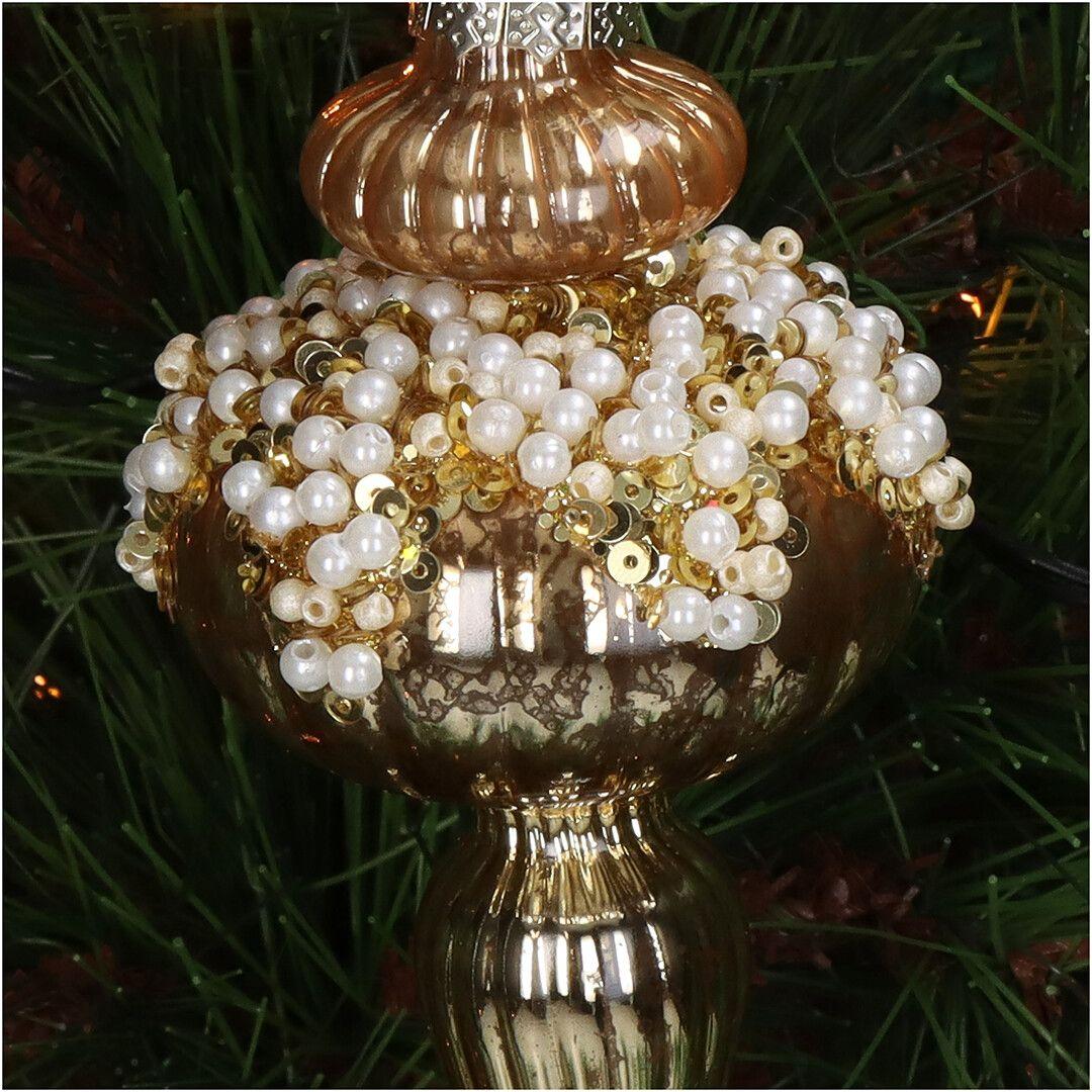 Ёлочная игрушка Сосулька, Kersten, 14 см | Фото 3