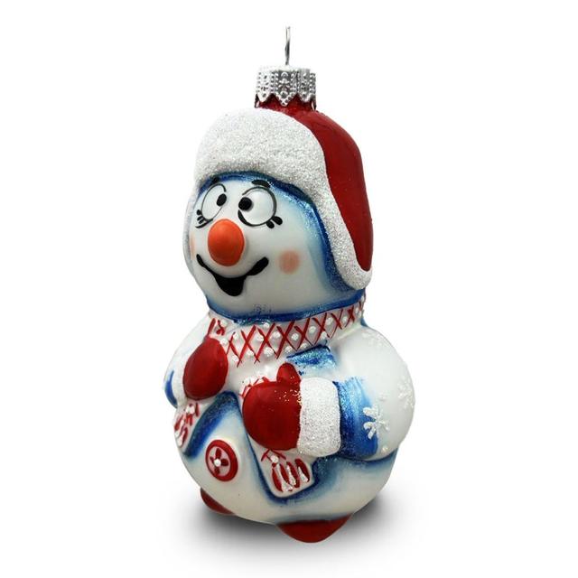 Ёлочная игрушка Снеговик Гек Ленигрушка