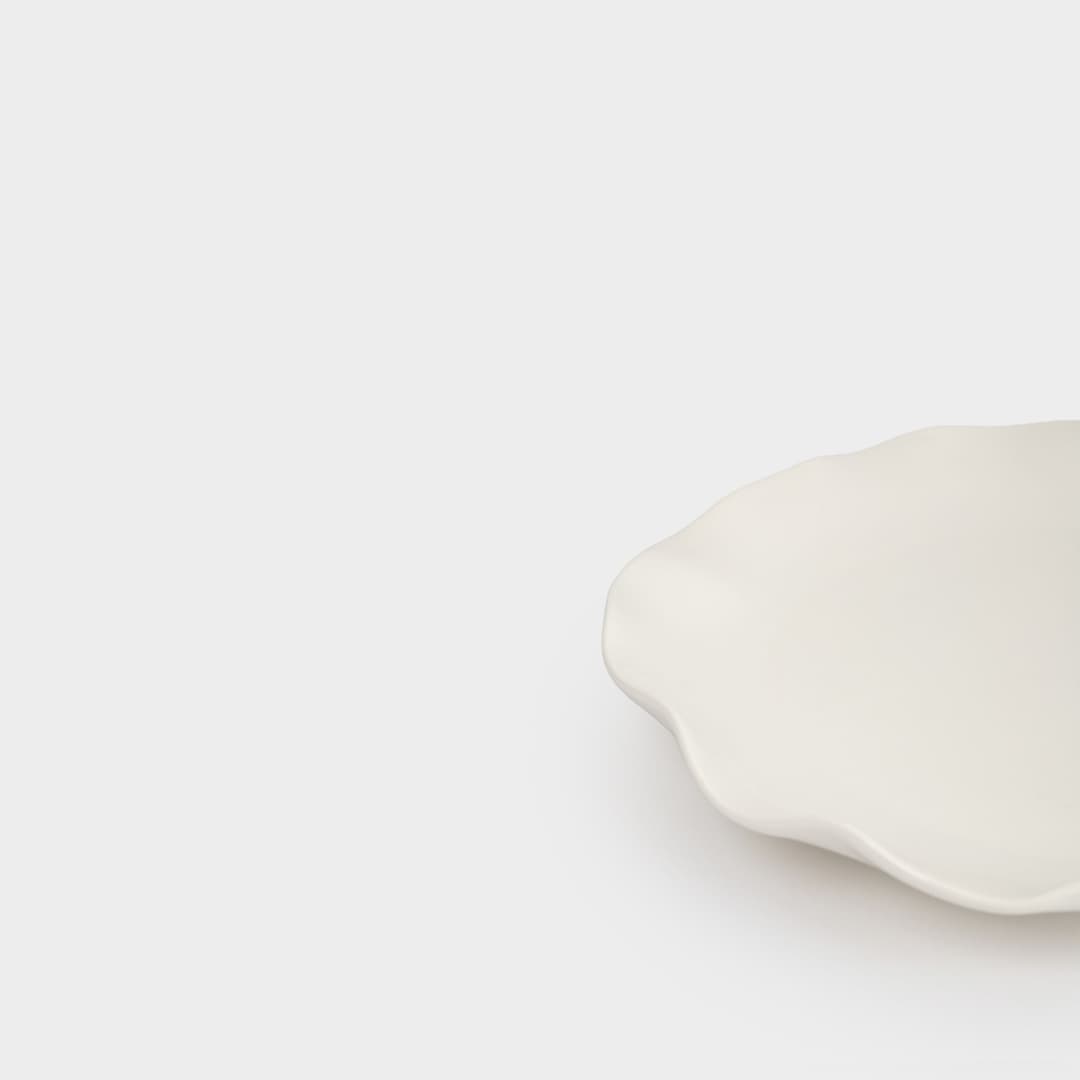 Тарелка обеденная Anna Lafarg White ocean | Фото 4