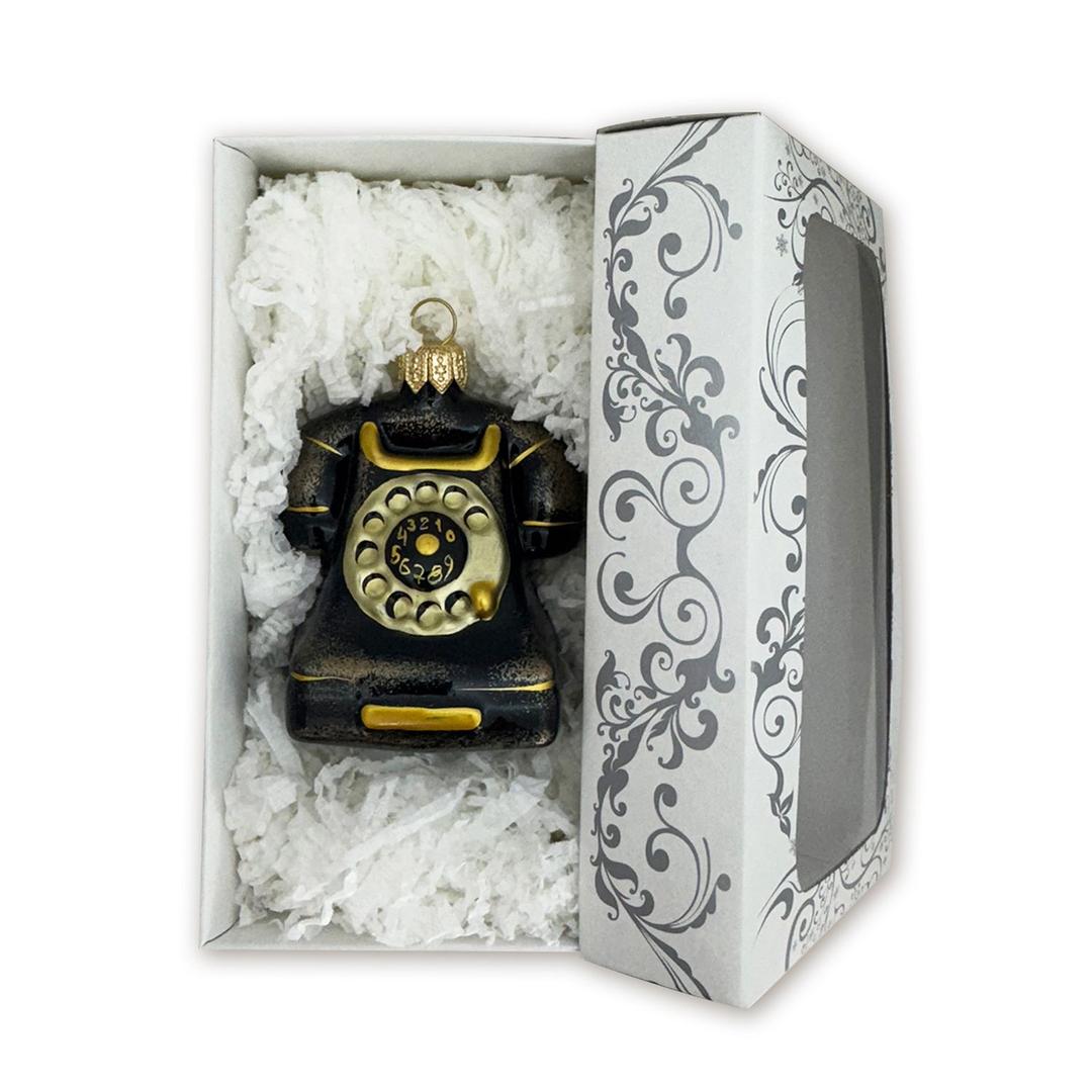 Ёлочная игрушка Телефон ретро Ленигрушка | Фото 2