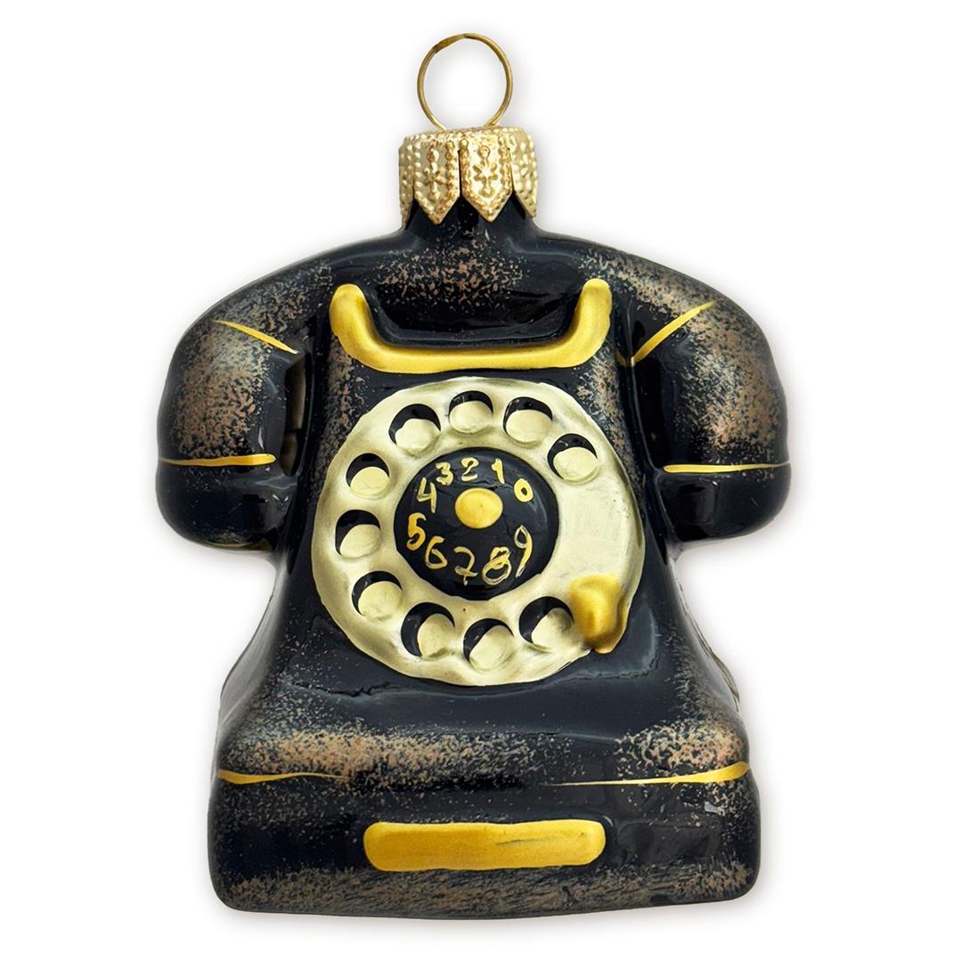 Ёлочная игрушка Телефон ретро Ленигрушка | Фото 1