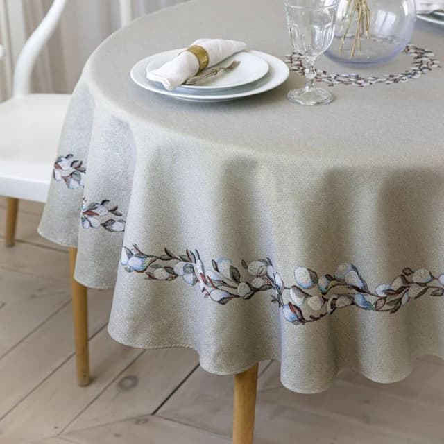 Скатерть, дорожка и салфетки Верба