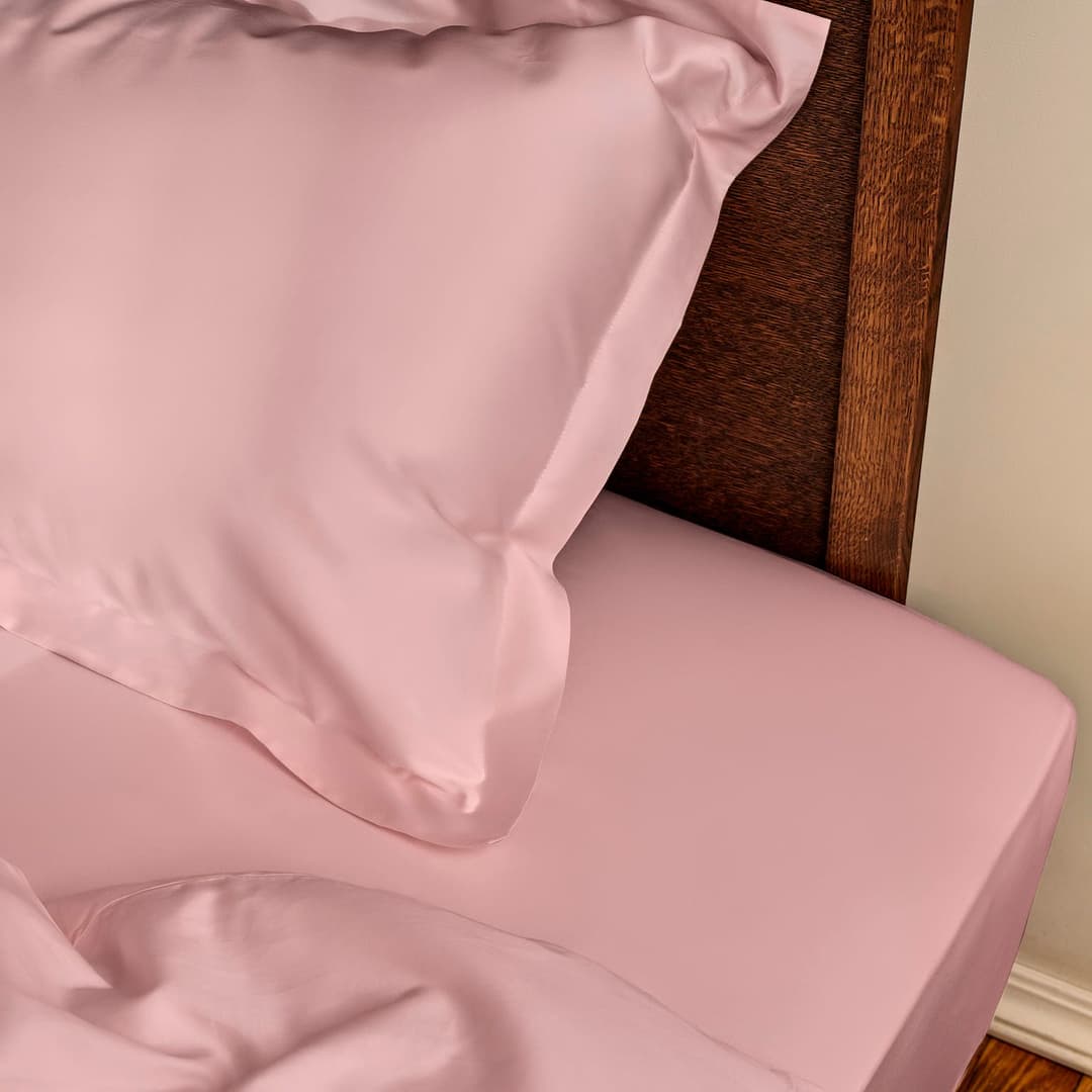 Простыня натяжная Matranova Gentle Pearl pink, 180x200 | Фото 2