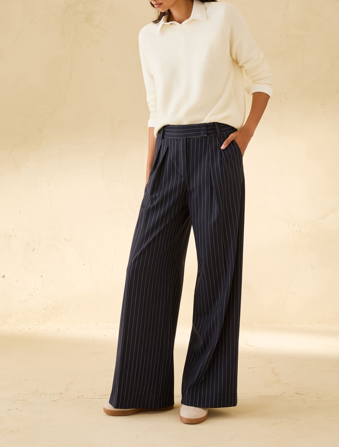 Женские брюки в полоску PENNYBLACK | Фото 2