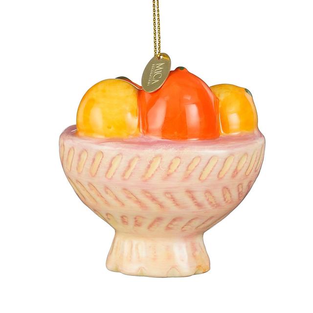 Ёлочная игрушка Корзина с фруктами Edelman