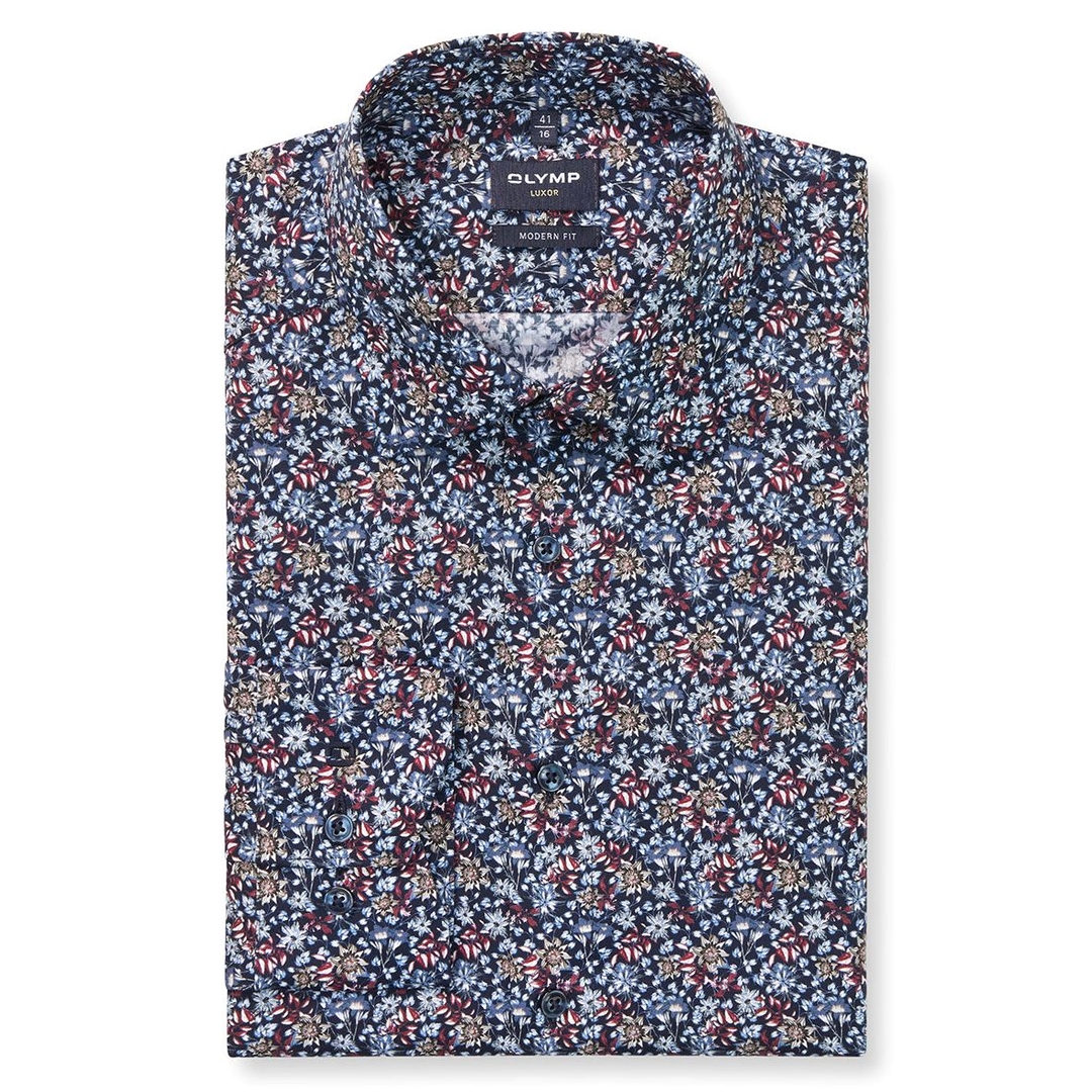 Мужская сорочка с принтом Olymp Luxor | Фото 1
