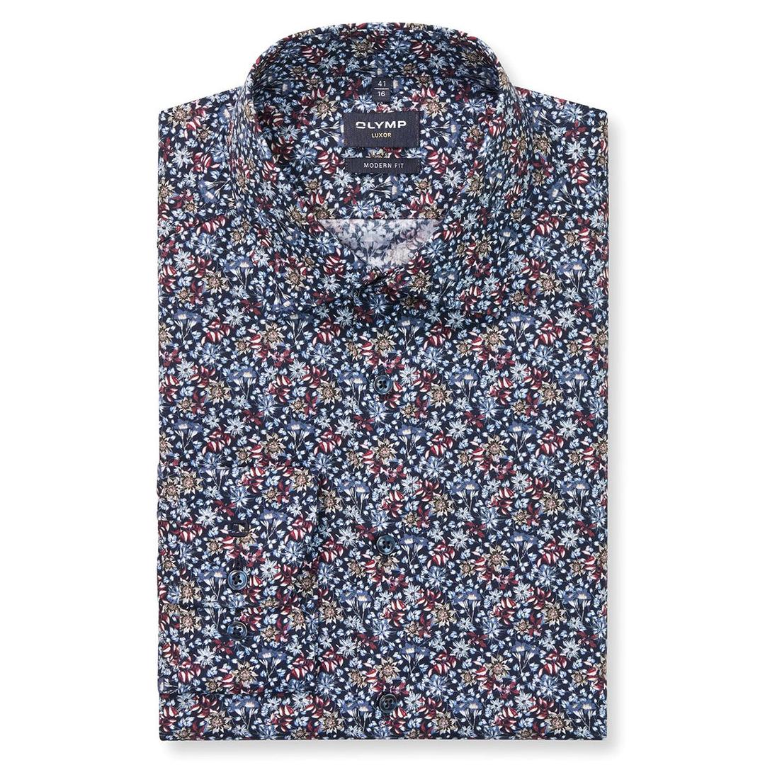 Мужская сорочка с принтом Olymp Luxor | Фото 1