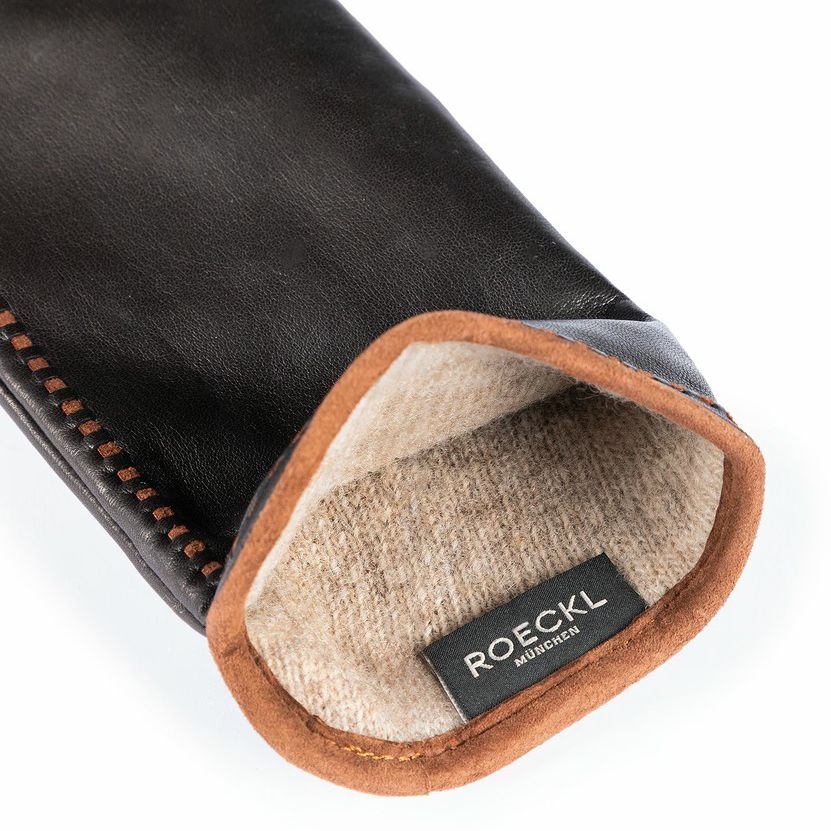 Женские кожаные перчатки Roeckl | Фото 2