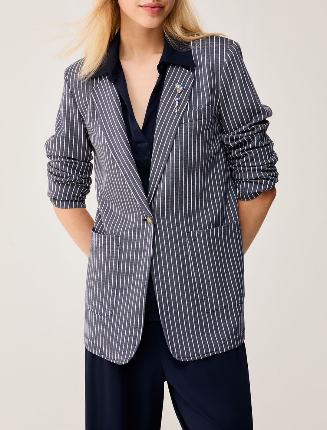 Женский пиджак в полоску PENNYBLACK | Фото 2
