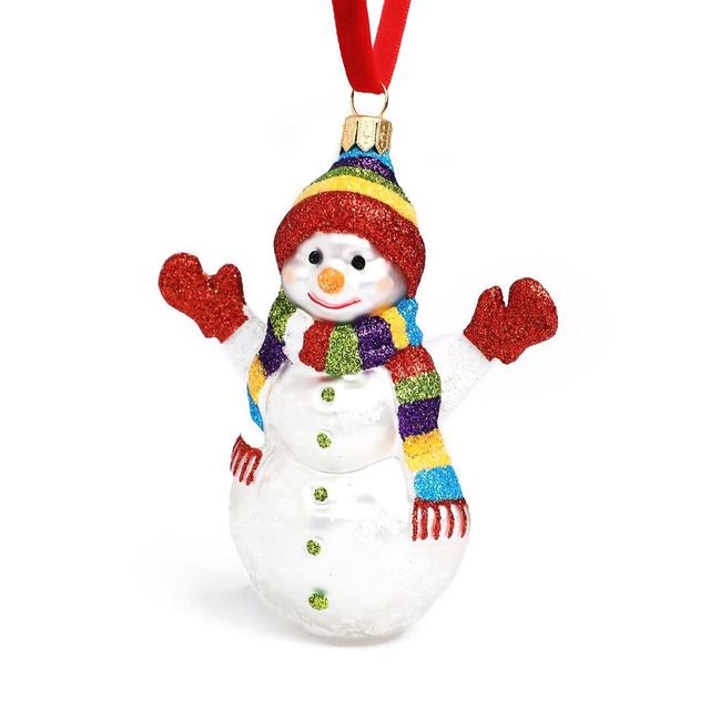 Ёлочная игрушка Снеговик Hanco