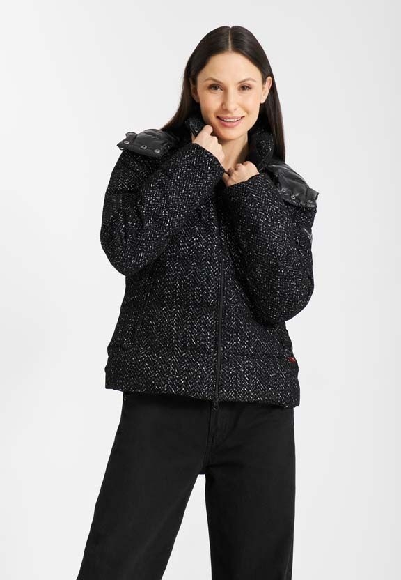 Женская укороченная куртка с капюшоном Frieda&Freddies | Фото 3