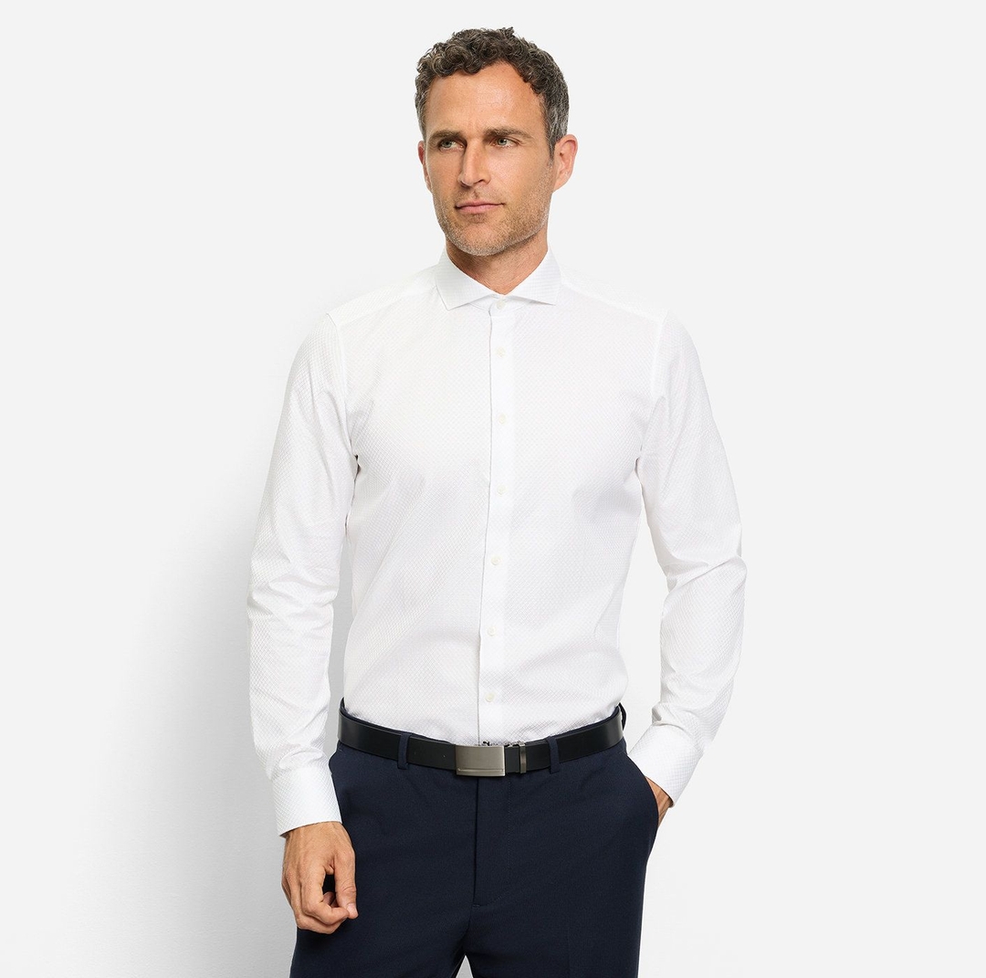 Мужская фактурная сорочка Olymp Level Five | Фото 3