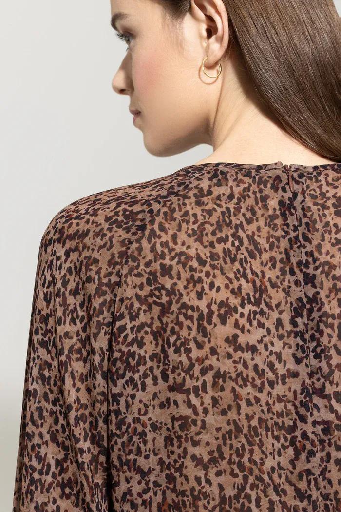 Блузка с анималистичным принтом Luisa Cerano | Фото 5