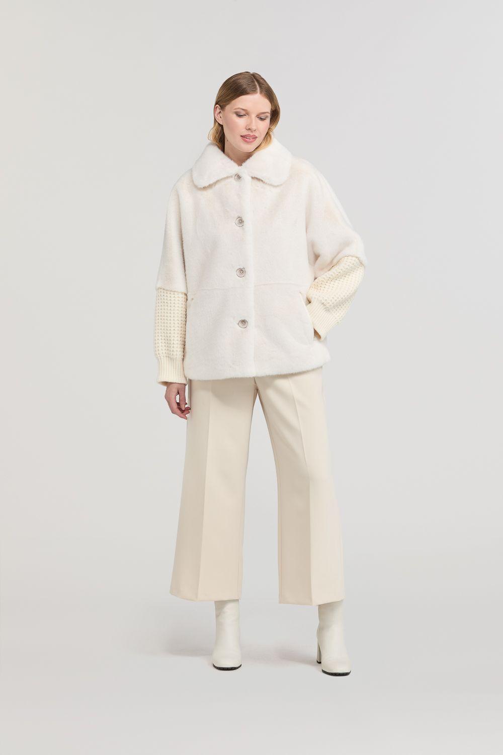 Женская короткая эко-шуба Diego M | Фото 2