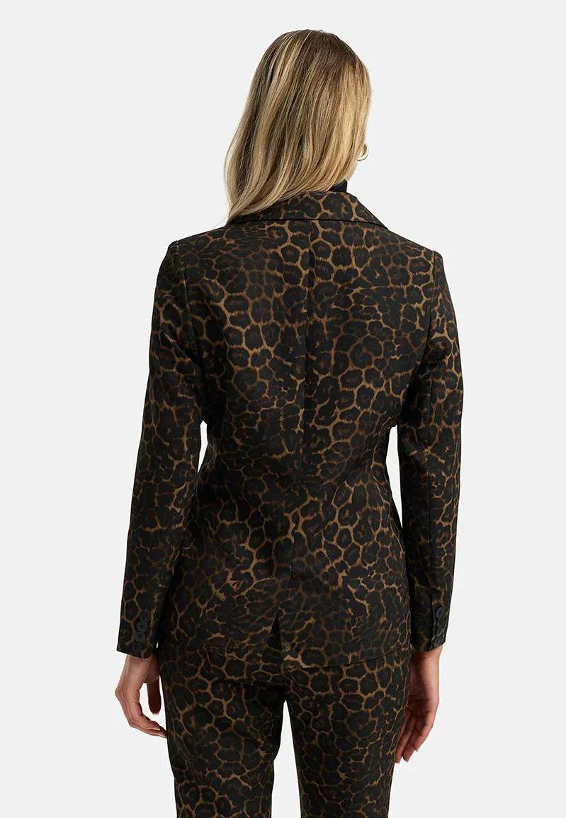 Женский леопардовый жакет CAT NOIR | Фото 3