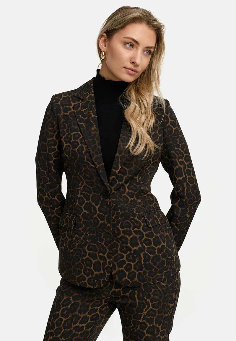 Женский леопардовый жакет CAT NOIR | Фото 2