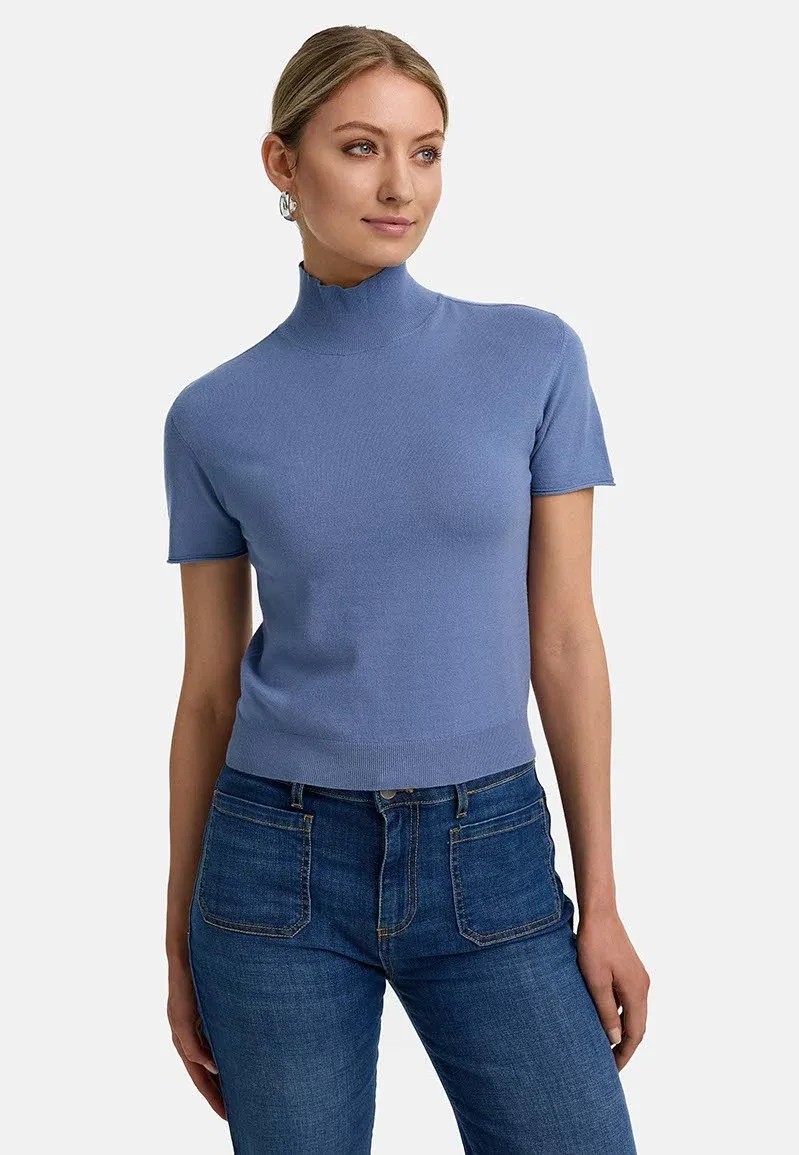 Женский джемпер с короткими рукавами CAT NOIR | Фото 2