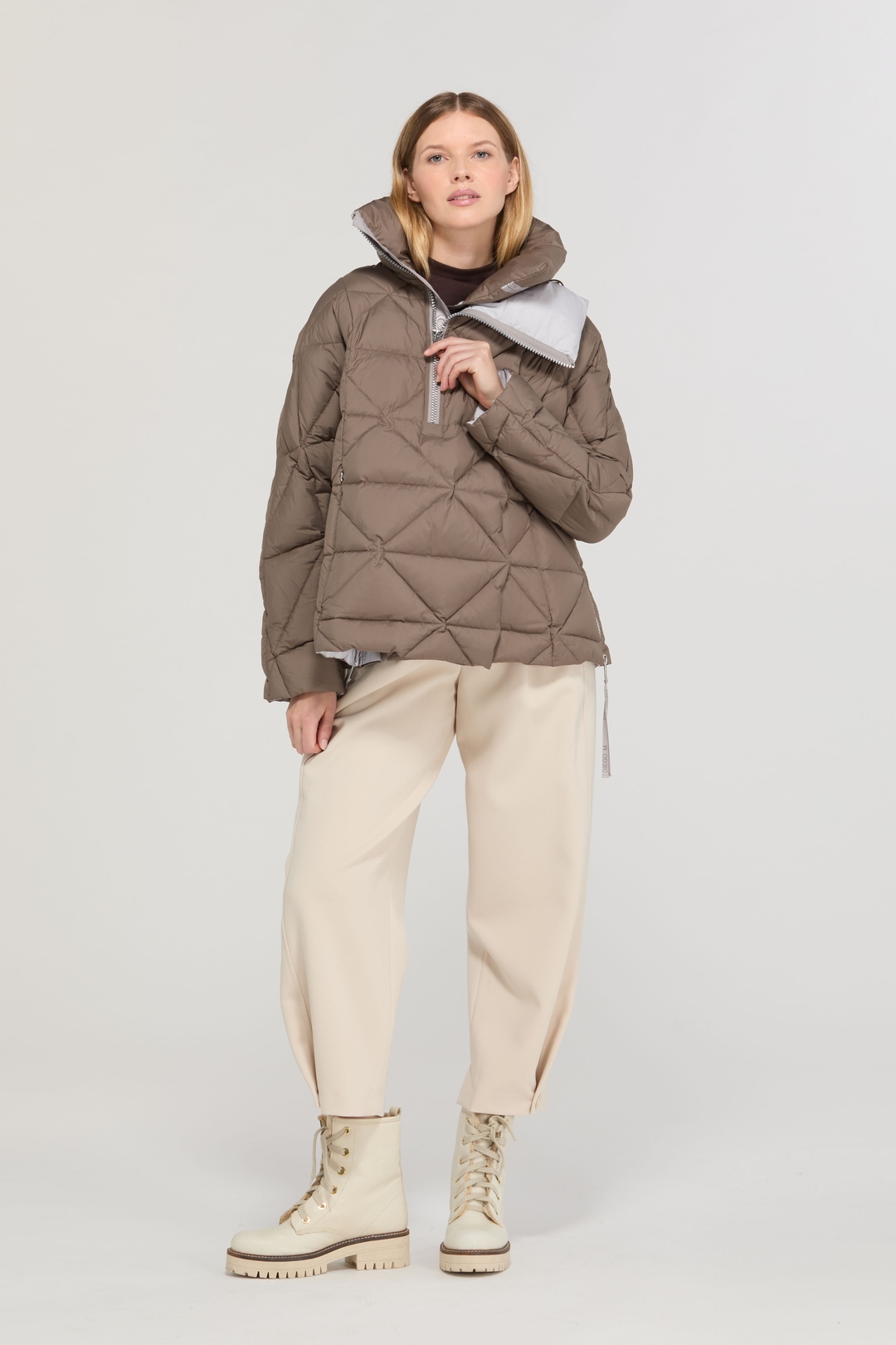 Женская пуховая куртка Diego M | Фото 3