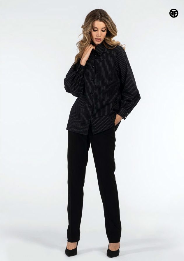 Женская блуза в полоску Elisa Fanti | Фото 2