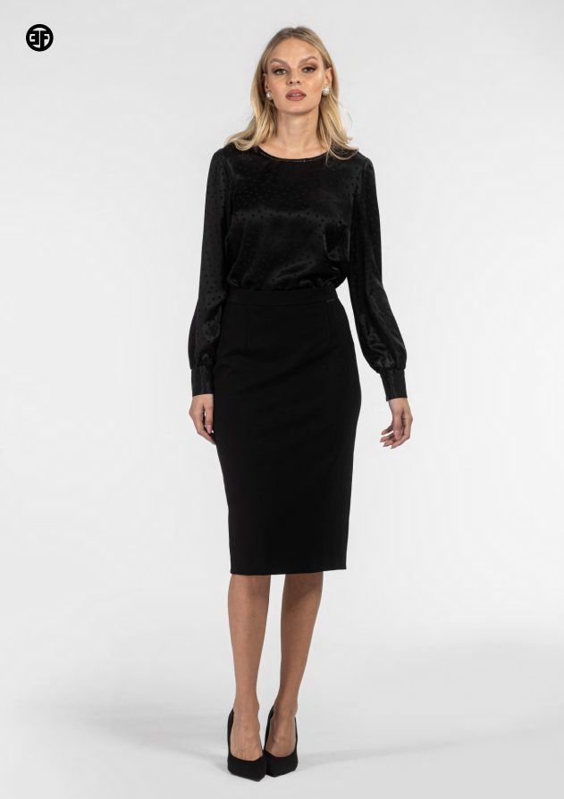 Женская шелковая блуза Elisa Fanti | Фото 2