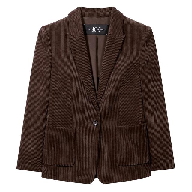 Женский вельветовый пиджак Luisa Cerano