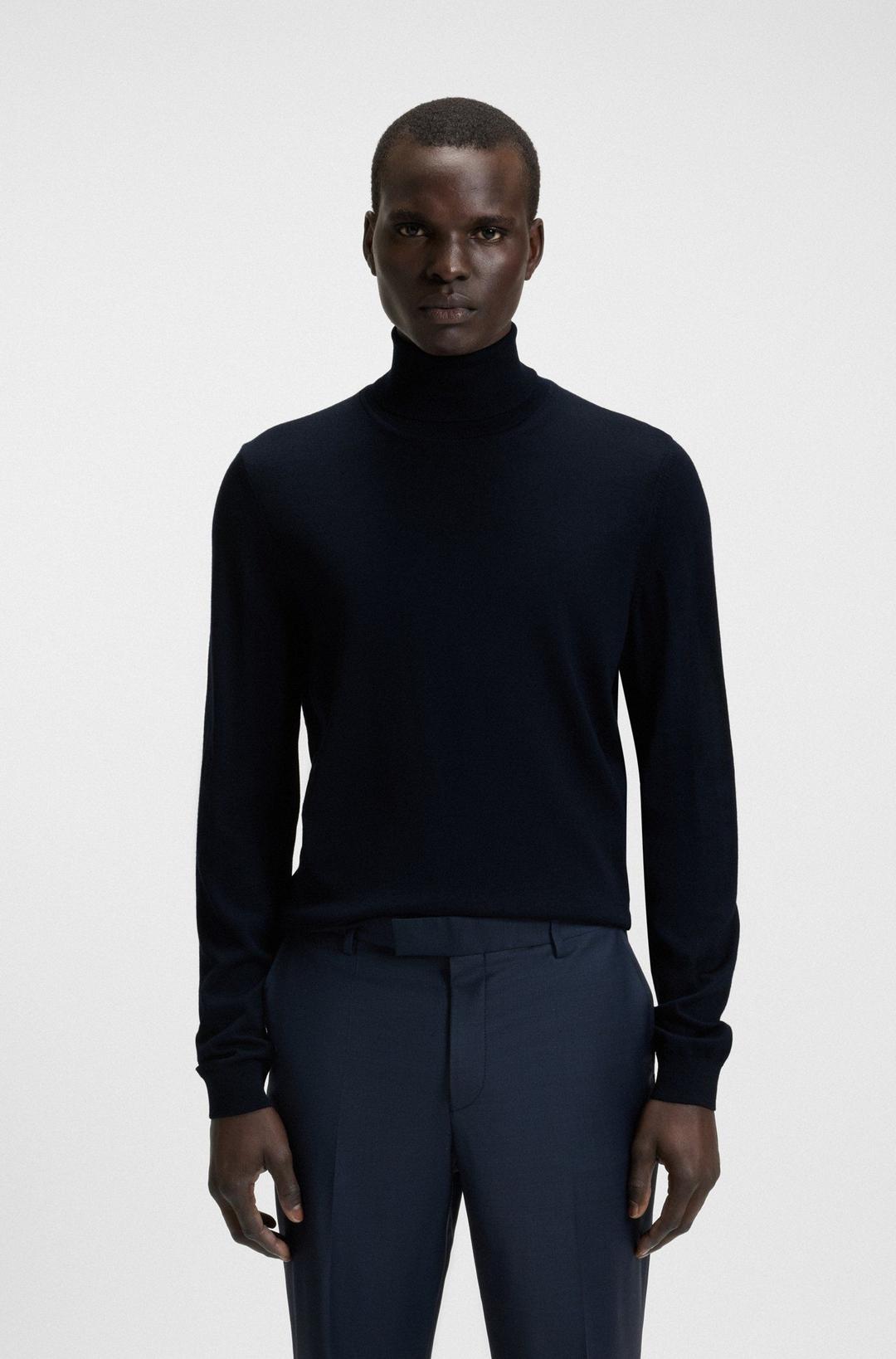 Мужская водолазка из шерсти BOSS Black | Фото 3