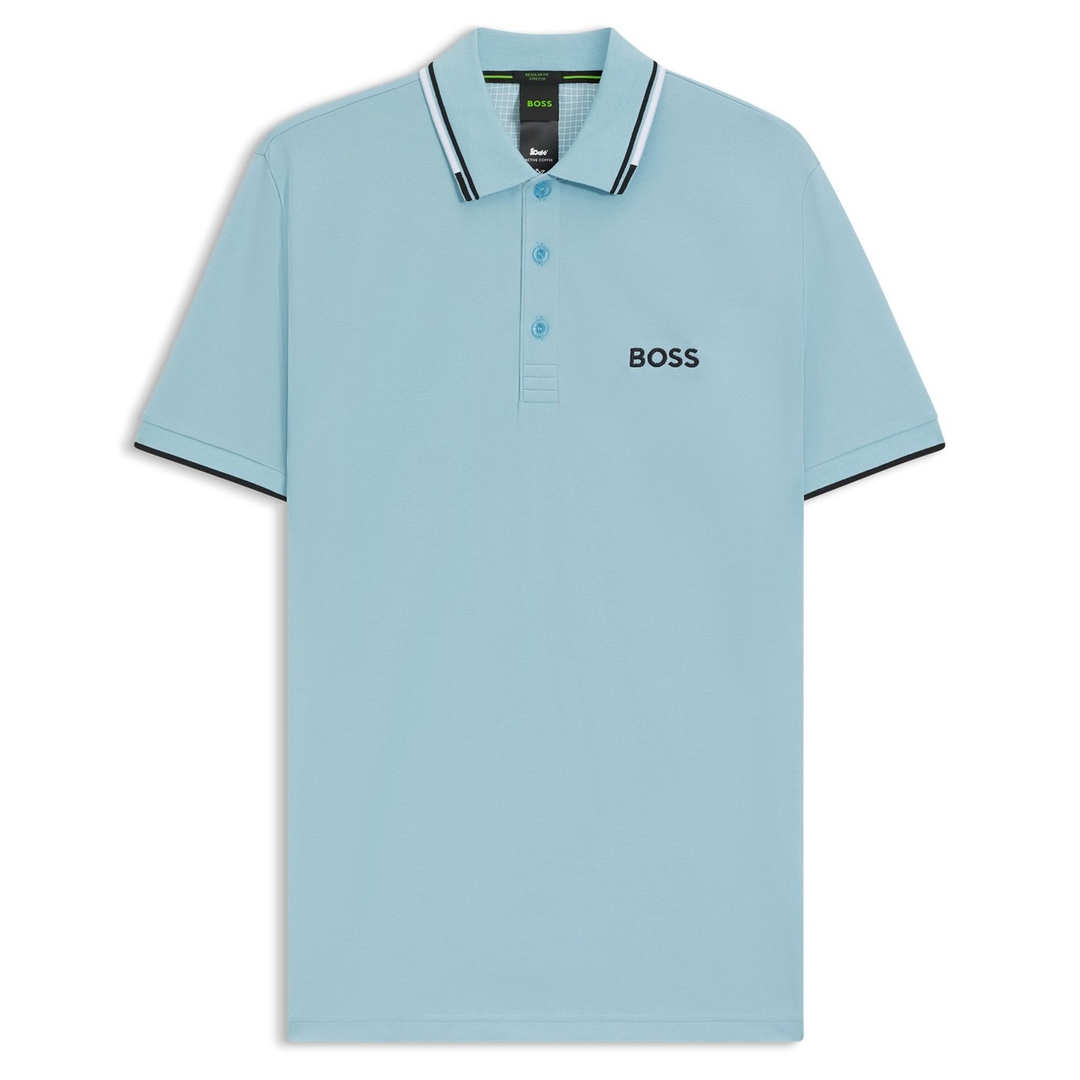 Мужское поло c короткими рукавами BOSS Green | Фото 1