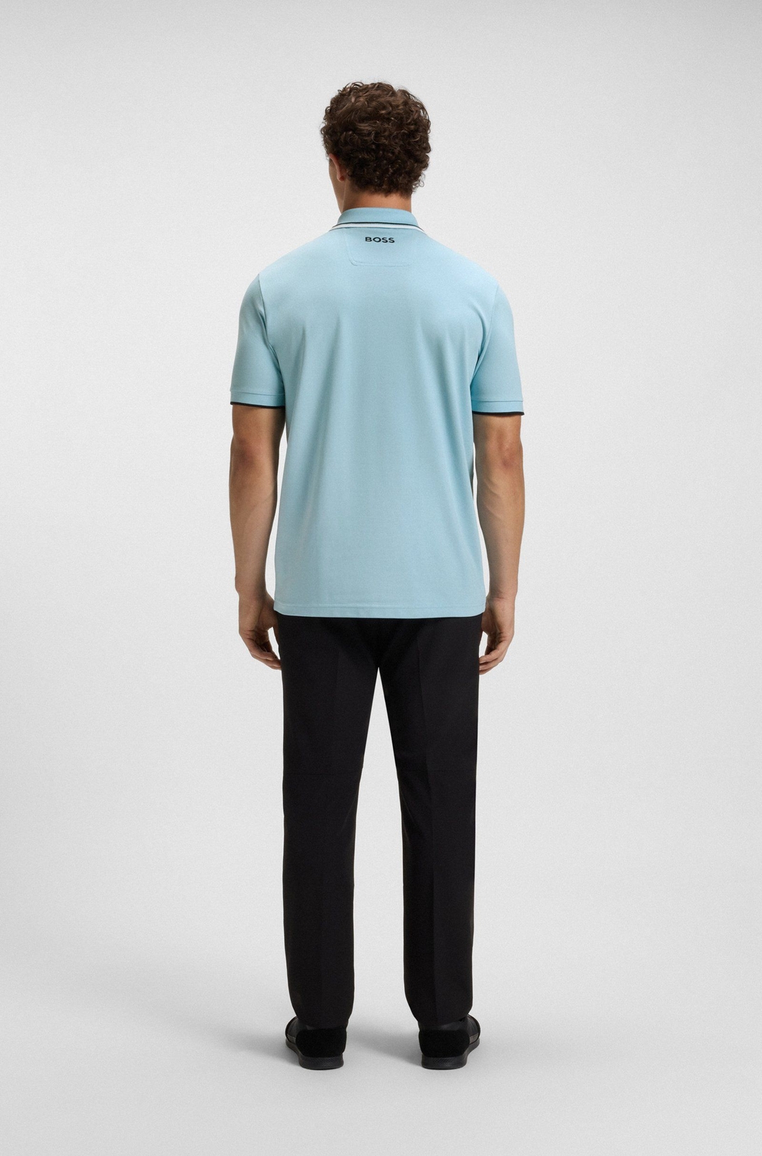 Мужское поло c короткими рукавами BOSS Green | Фото 5