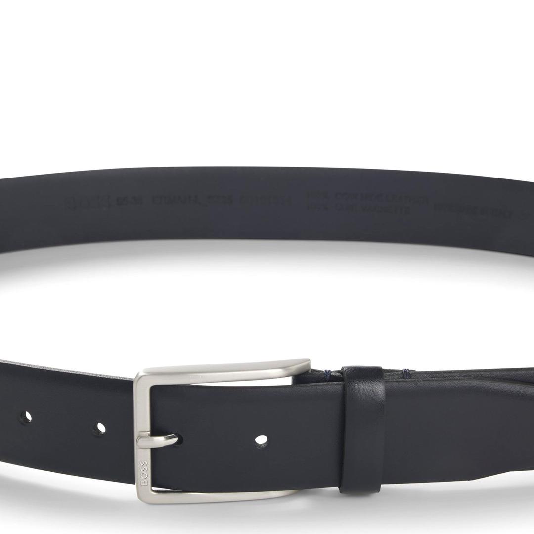 Мужской кожаный ремень BOSS Black | Фото 2